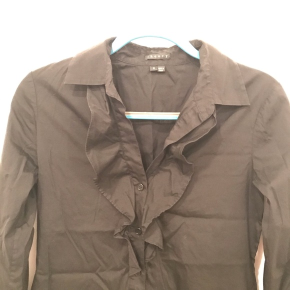 Theory Ruffle Dress - Picture 2 of 3